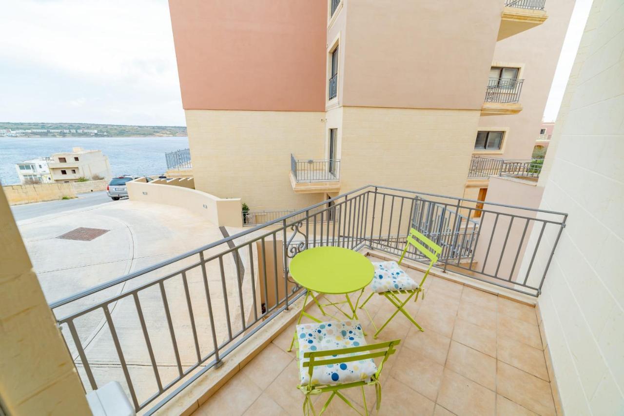 Luxury Seaview & Pool-Hosted By Sweetstay Mellieħa Εξωτερικό φωτογραφία